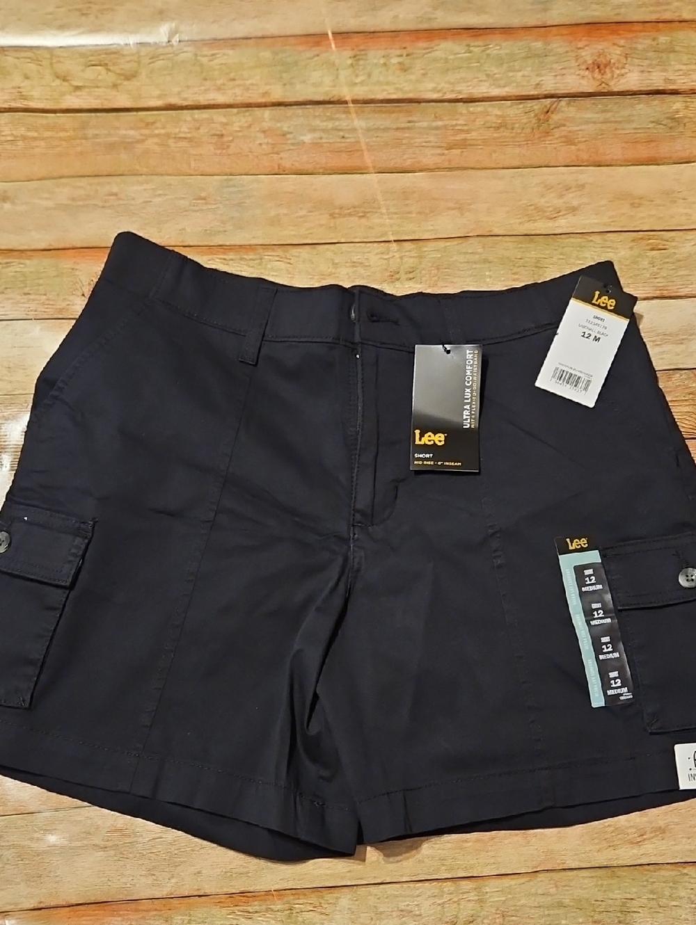Lee Black Women's Cargo Shorts
